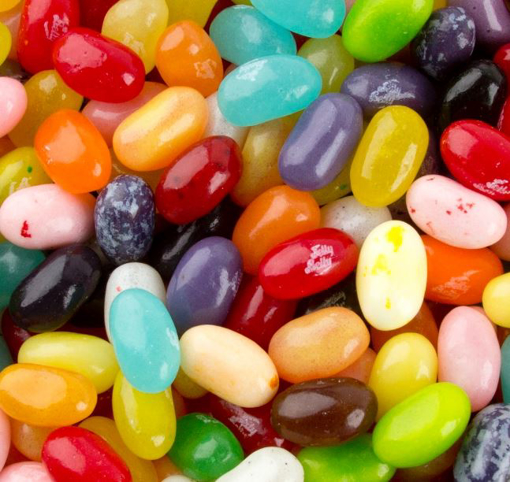 Assorted Jelly Belly Jelly Beans in 1kg bag. Wallies Lollies