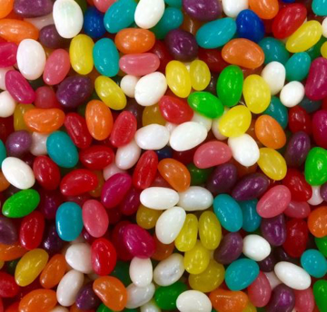 Jelly Beans. Wallies Lollies