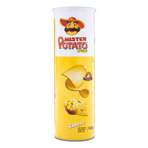 Picture of MISTER Potato Crisps Cheese 160g