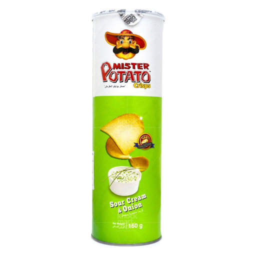 Mister Potato Crisps Sour Cream & Onion 100g (Oven Baked)