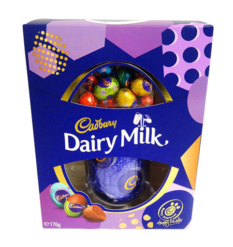 Picture of Cadbury Dairy Milk Egg Gift Box 176g